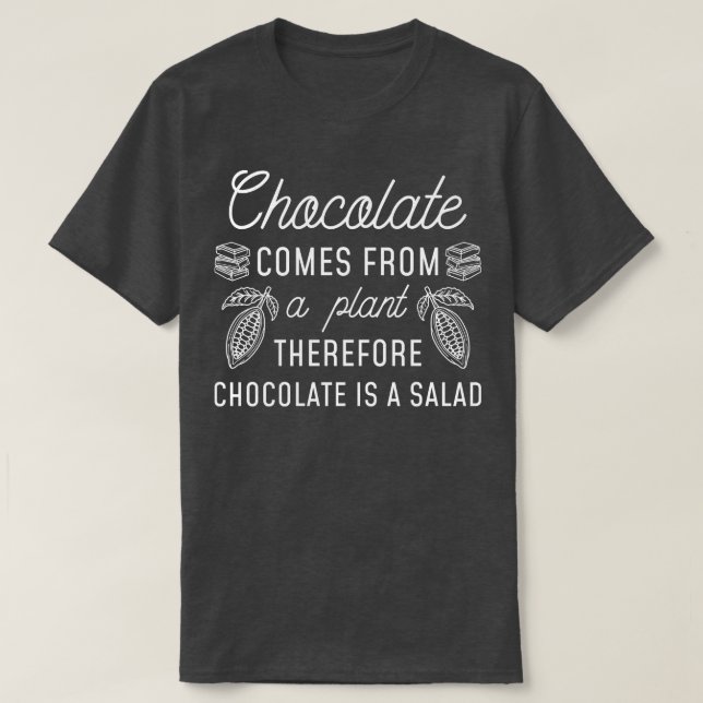 Schokoladensalat 1 T-Shirt (Design vorne)