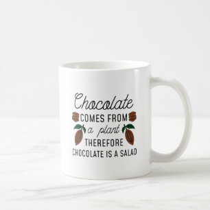 Schokoladensalat Kaffeetasse
