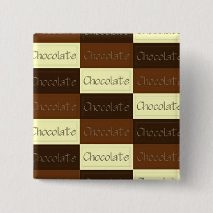 Schokoladenschaltfläche Button