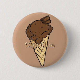 Schokoladenschaltfläche Button