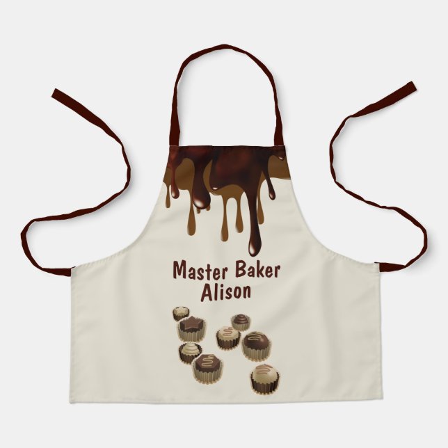 Schokoladenschokolade, Master Baker Kids Schürze (Vorderseite)