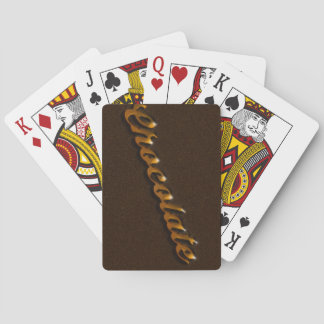 Schokoladenspielkarten Spielkarten