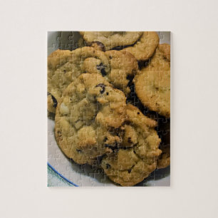 Schokoladensplitter-Plätzchen Puzzle