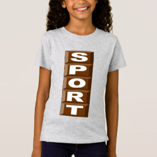 SCHOKOLADENSPORT T-Shirt Jersey, Mädchen