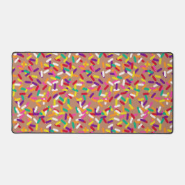 Schokoladensprinklen Schreibtischunterlage