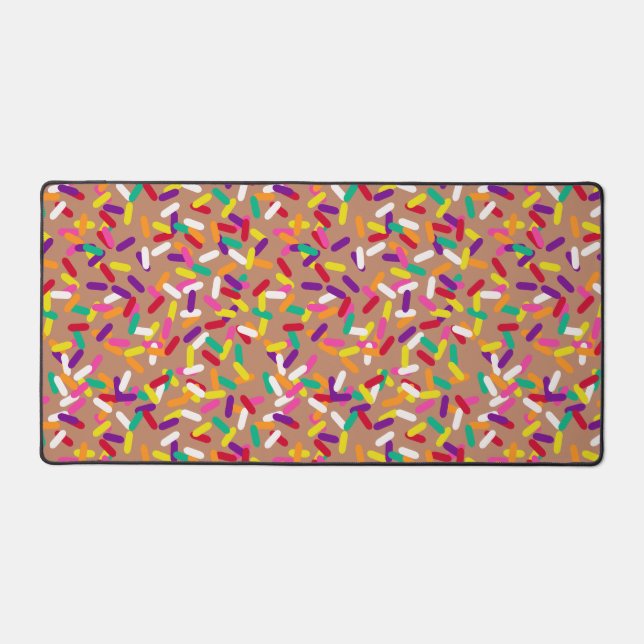 Schokoladensprinklen Schreibtischunterlage (Vorderseite)