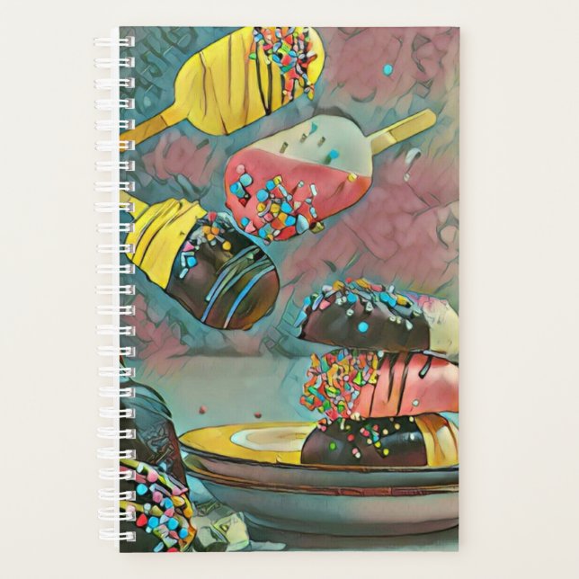 Schokoladensprinkles Planer (Vorderseite)