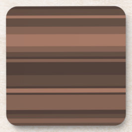 Schokoladenstreifen Getränkeuntersetzer