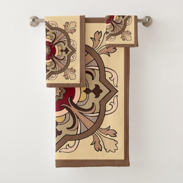 Schokoladenwein Badhandtuch Set (Insitu)