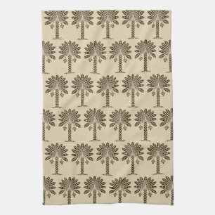 Schokoladenwürfelpalme Handtuch