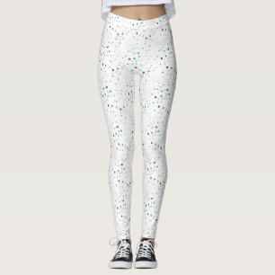 Schokoladenzüge, gesprenkelt leggings