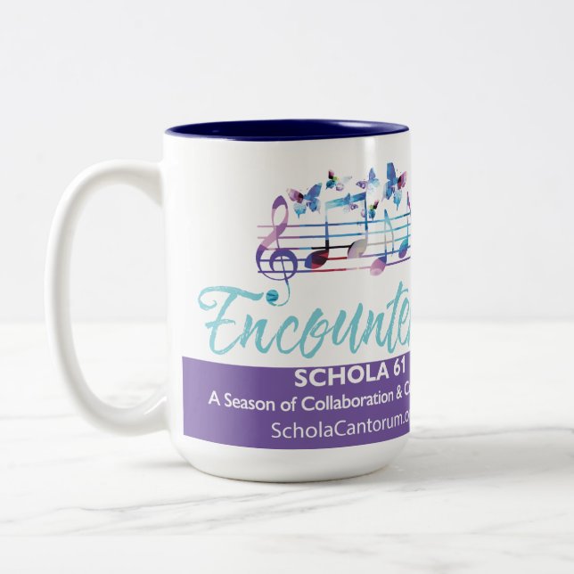 Schola Cantorum Encounters Saison 61 12-oz Tasse (Links)