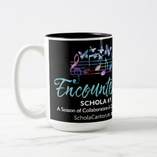 Schola Cantorum Saison 61 '24-'25 Black 12oz Tasse
