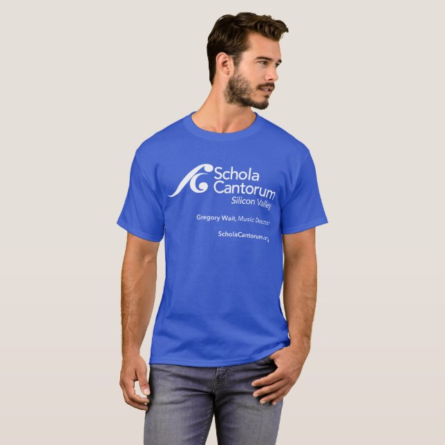 Schola Cantorum Silicon Valley T-Stück T-Shirt (Vorne ganz)