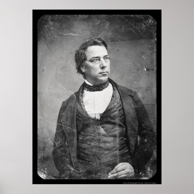 Scholar George Perkins Marsh Daguerreotype 1850 Poster (Vorne)