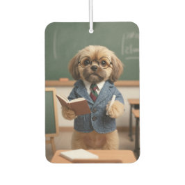 Scholar Shih Tzu, Professor Classroom Teacher Gift Autolufterfrischer