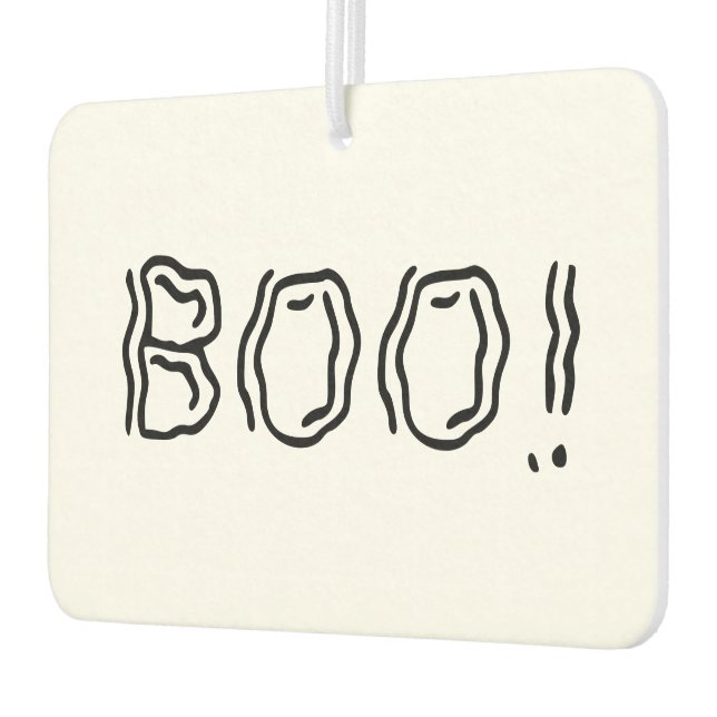 Schön Boo! Autolufterfrischer (Links)