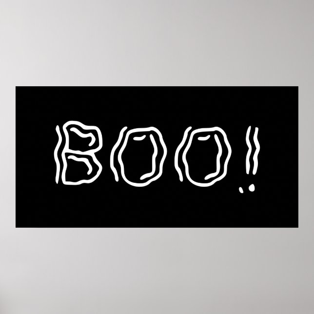 Schön Boo! Poster (Vorne)