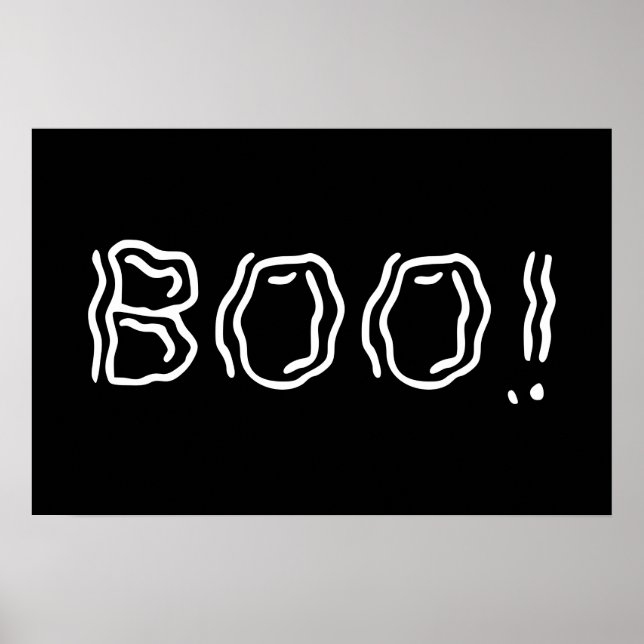 Schön Boo! Poster (Vorne)