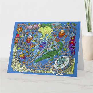 Schön Design, auf eine Grußkarte. Karte