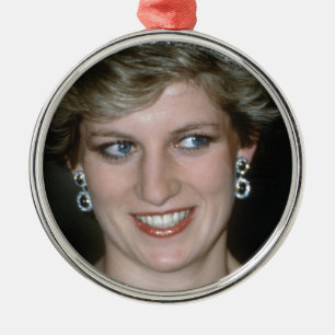 Schön! HRH Prinzessin von Wales Ornament Aus Metall