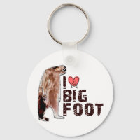 Schön! I LIEBE <3 BIGFOOT Design Auffinden von Big