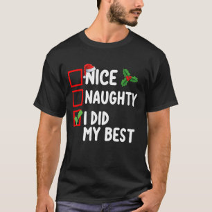 Schön, ich habe meine beste Weihnachtszettel-Famil T-Shirt