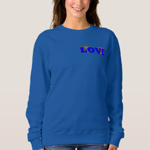 Schön Ich liebe Baseball mit Mitgefühl Sweatshirt