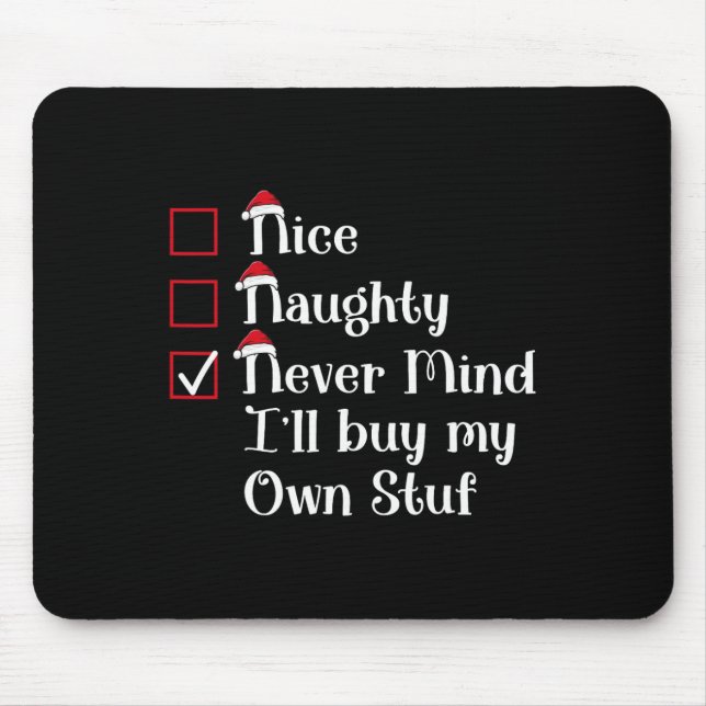 Schön, ich werde mein eigenes Stuhl Niedlich Weihn Mousepad (Vorne)