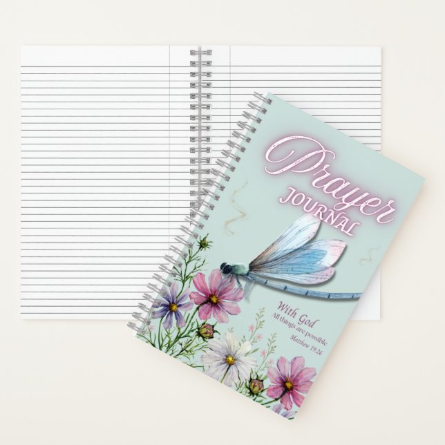 Schön illustriertes Gebetsjournal  Notizbuch (Innen)
