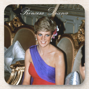Schön! Princess Diana Thailand 1988 Getränkeuntersetzer