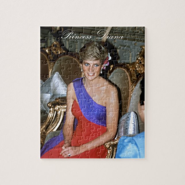 Schön! Prinzessin Diana Thailand 1988 Puzzle (Vertikal)