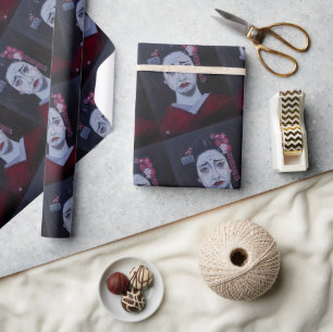 Schön trauriges Gemälde von Alfred Fox Geschenkpapier