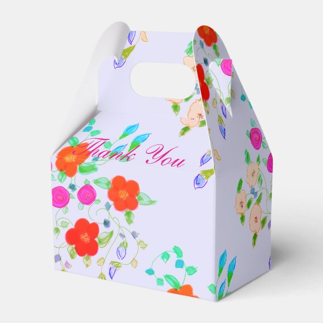 Schön und farbenfroh geschenkschachtel (Vorderseite)