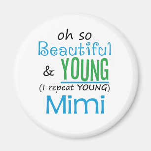 Schön und Junge Mimi Magnet