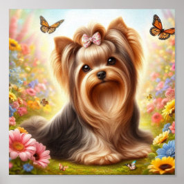 schön Yorkshire Terrier Poster