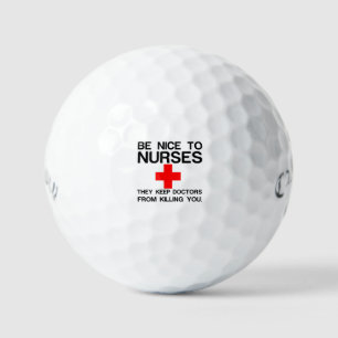SCHÖN ZU DEN KRANKEN SEIN GOLFBALL