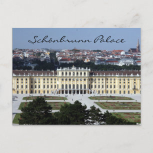 schönbrunn palace vienna postkarte