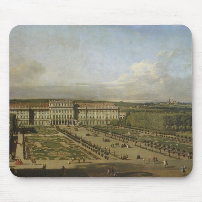 Schonbrunn Palast und Gärten, 1759-61 Mousepad (Vorne)