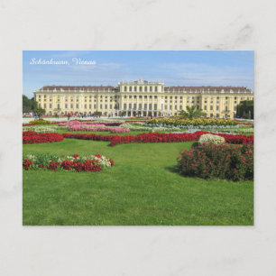 Schönbrunn, Wien Feiertagspostkarte