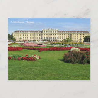 Schönbrunn, Wien Feiertagspostkarte