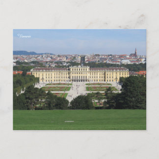 Schönbrunn Wien Feiertagspostkarte