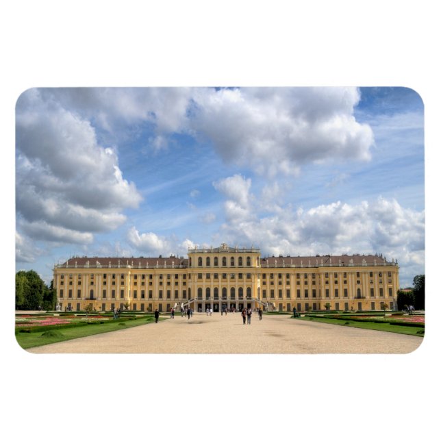 Schönbrunn, Wien Österreich Magnet (Horizontal)