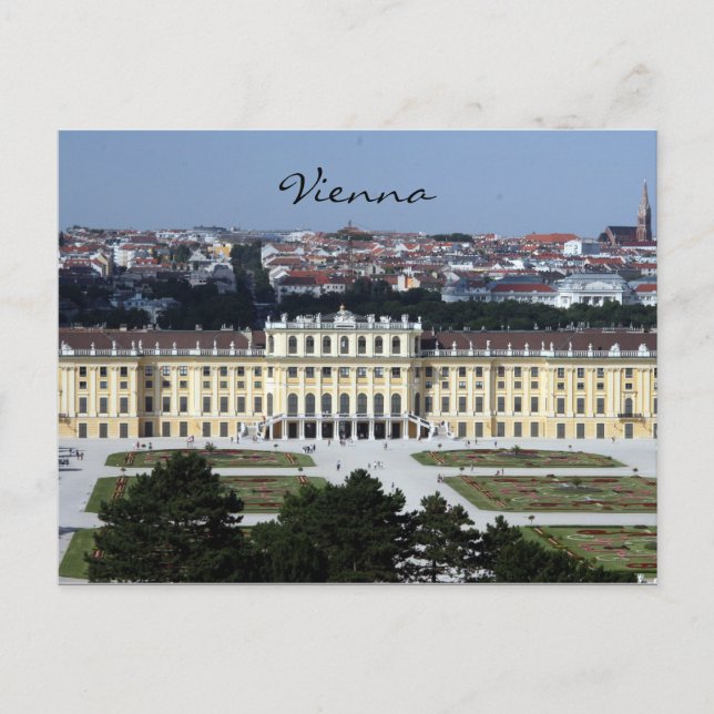 schönbrunner Ansicht Postkarte (Vorderseite)