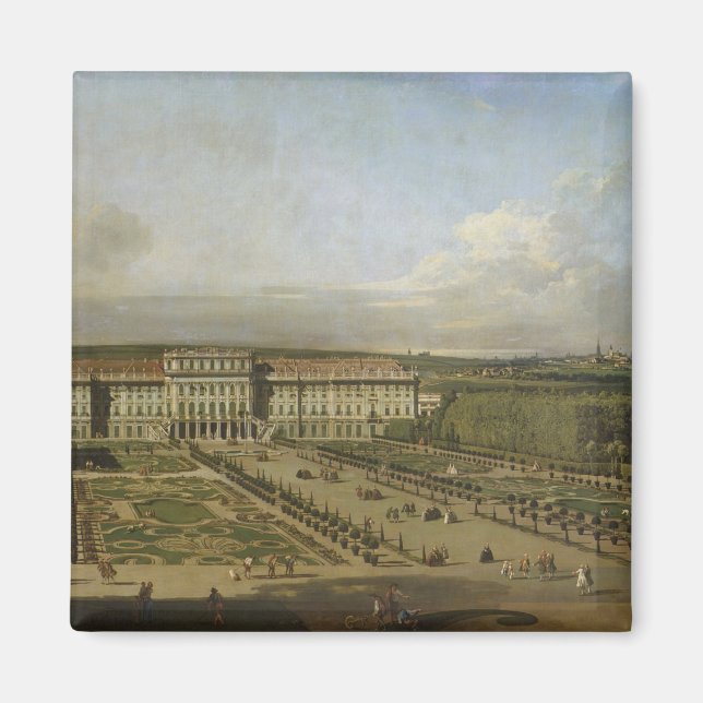 Schonbrunner Palast und Garten, 1759-61 Magnet (Vorne)