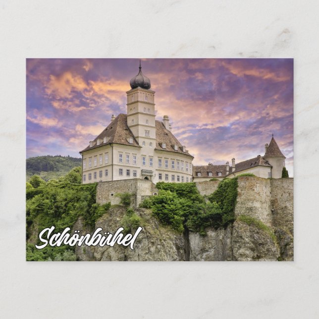 Schonbuhel Castle, Schonbuhel-Aggsbach, Austria Postkarte (Vorderseite)