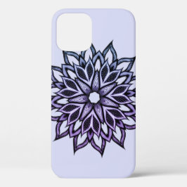 Schöne Abstrakte Blume Violet Case-Mate iPhone Hülle