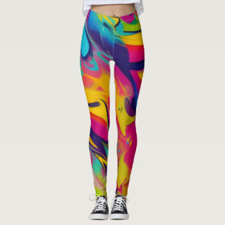 Schöne abstrakte Design-Leggings Leggings