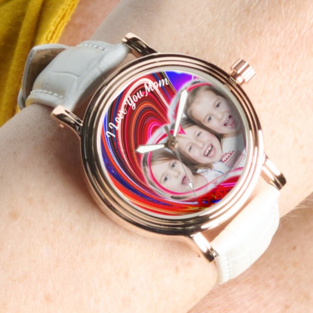 Schöne Abstrakte Elegante Rose Armbanduhr (Von Creator hochgeladen)