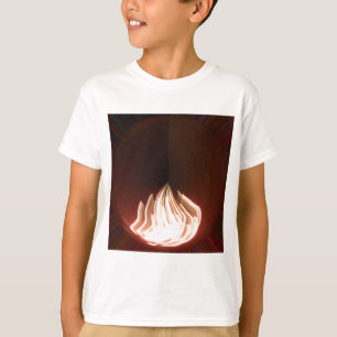 Schöne Abstrakte Flammenkunst Print T-Shirt
